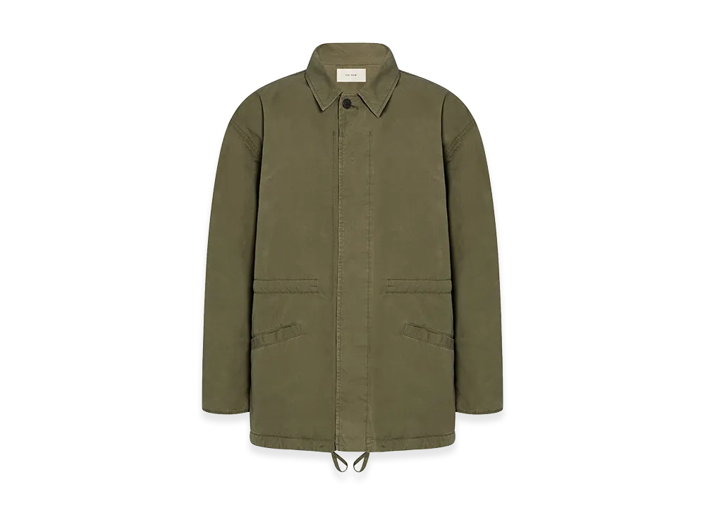 The Row Maxence Cotton Jacket "Military Green"