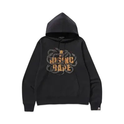 A BATHING APE Year Of Snake Pullover Hoodie "Black"