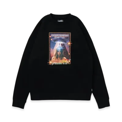 HYSTERIC GLAMOUR x Genzai Power Laser Sweat "Black"