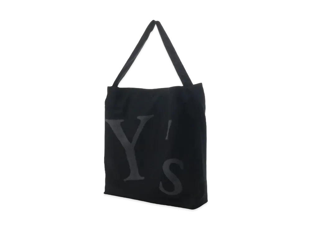 Yohji Yamamoto Y's GABARDINE NEEDLE PUNCH Y's BIG TOTE "Gray"