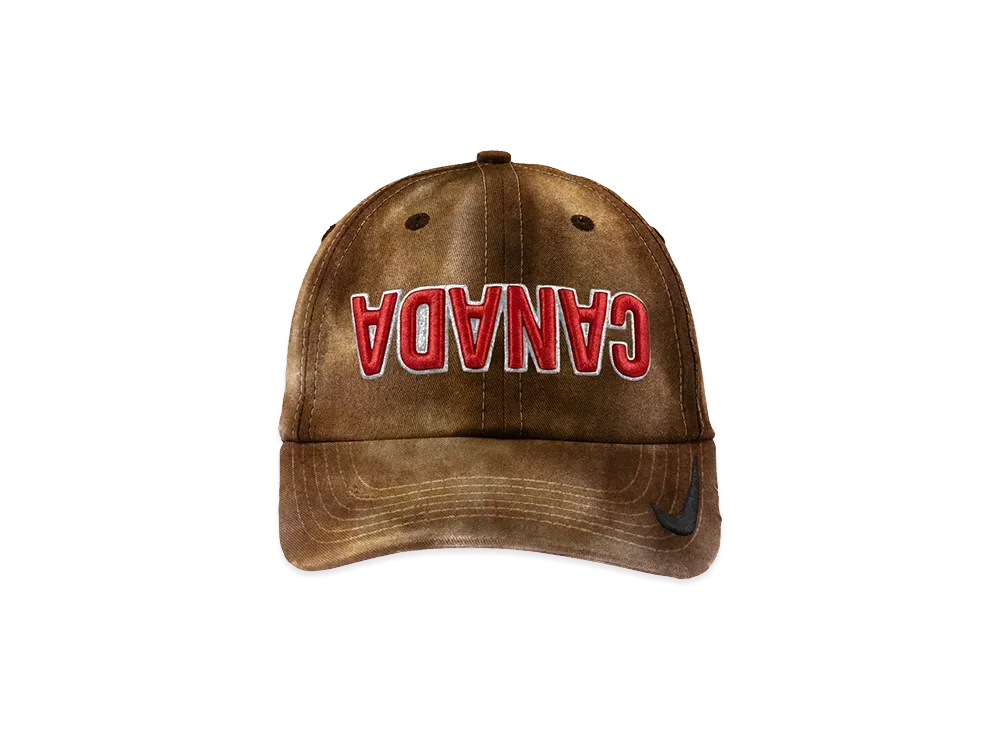 Travis Scott Cactus Jack x Nike Canada Distressed Total 90 Hat "Brown"