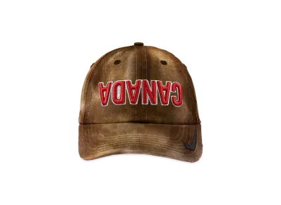 Travis Scott Cactus Jack x Nike Canada Distressed Total 90 Hat "Brown"