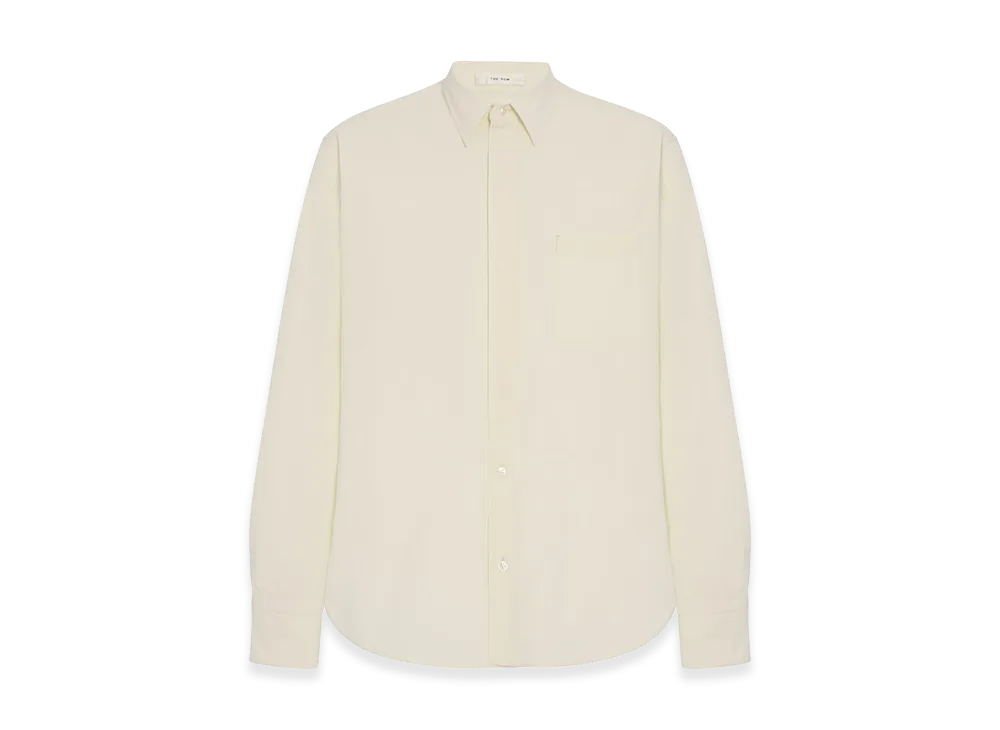 The Row Marek Cotton Shirt "Ivory"