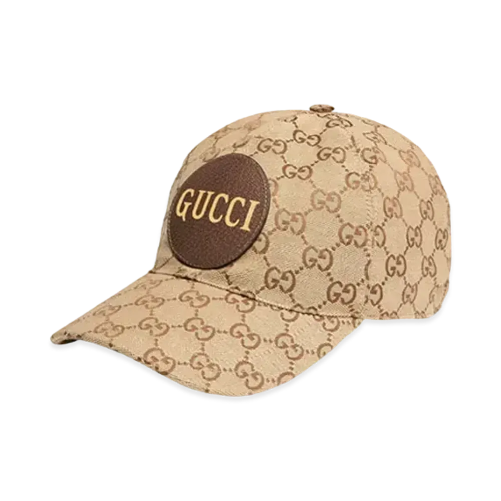 GUCCI GG Canvas Baseball Hat "Beige/Brown"