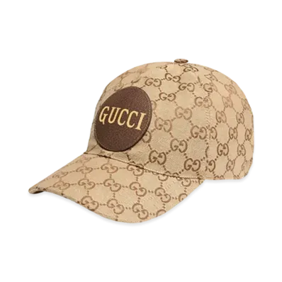 GUCCI GG Canvas Baseball Hat "Beige/Brown"