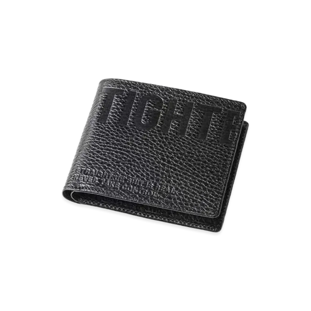 TIGHTBOOTH Leather Bifold Wallet "Black"