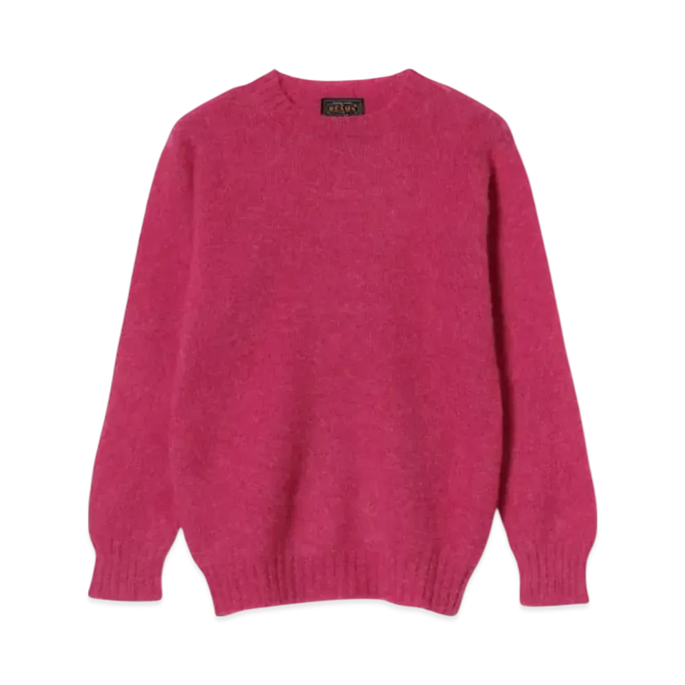 BEAMS Shetland Crew "Carnation 1424"