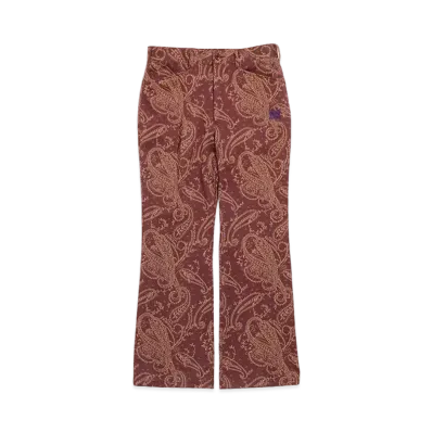 Needles BOOT-CUT STUDENT PANT - POLY JQ. "Paisley"