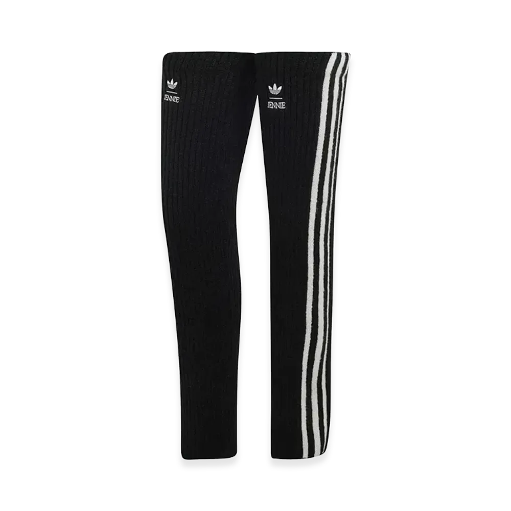 adidas Adiluna Season 2 x BLACKPINK JENNIE Women's High-Knee Leg Warmers "Black"