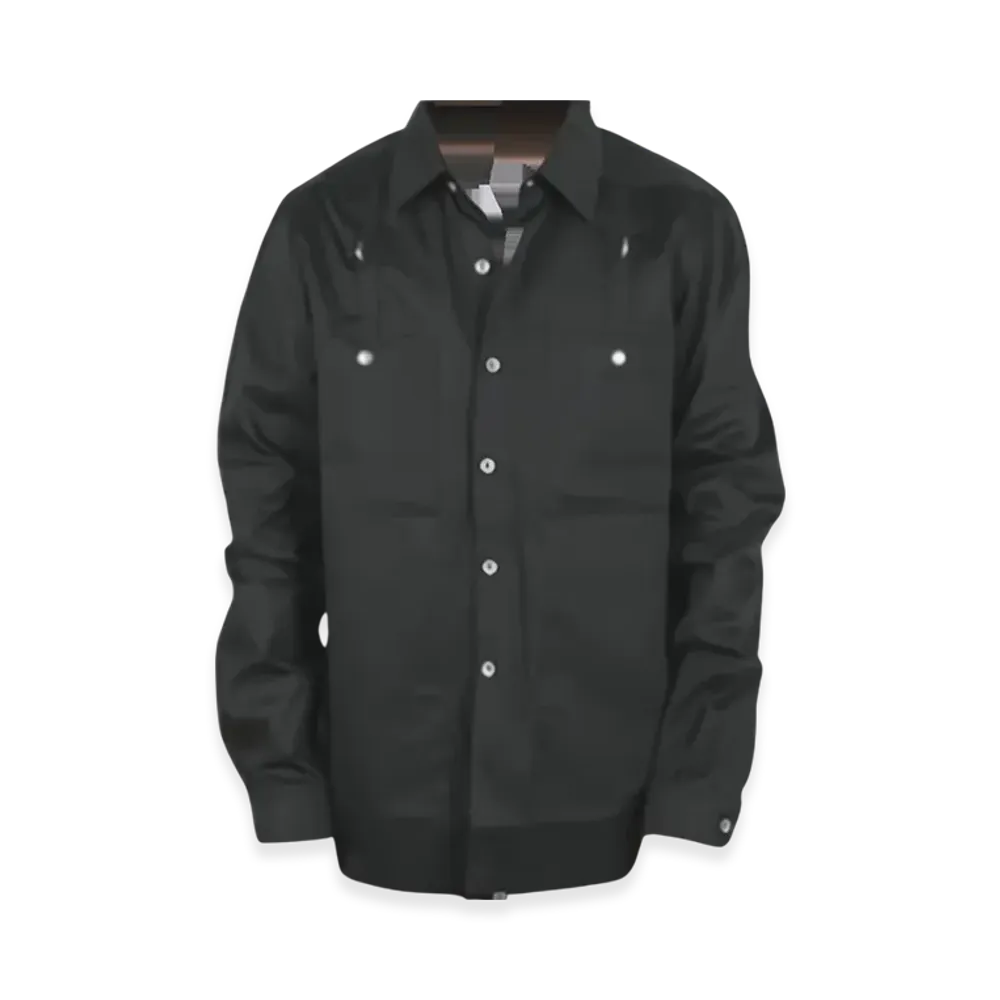 Rick Owens DRKSHDW Cotton Outershirt "Black"