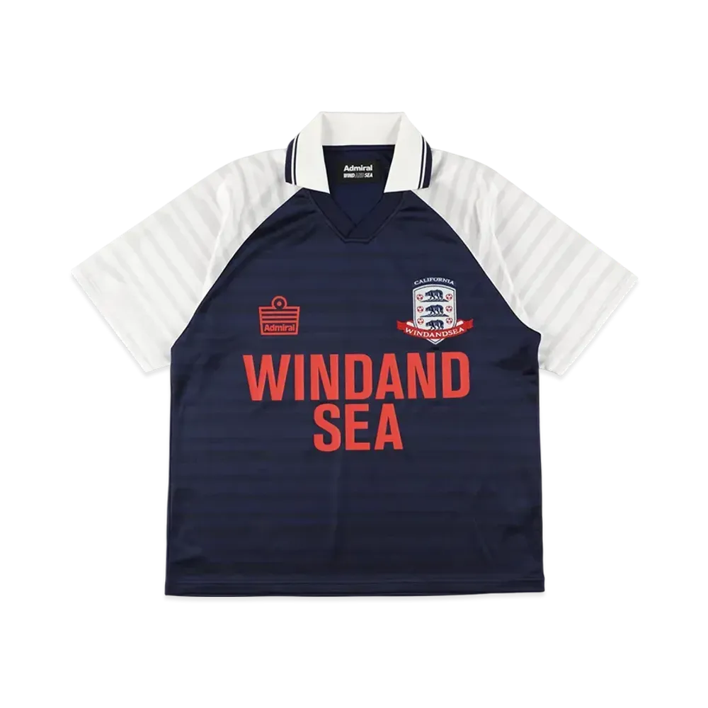 WIND AND SEA x Admiral S/S Game Shirt "Navy"