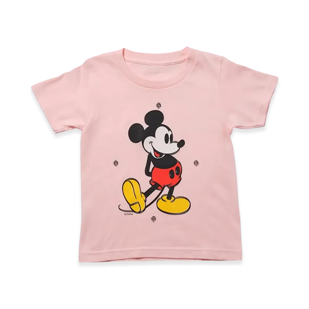 Weber x Disney Collection Mickey Mouse / Proof Printing Tee For Kids "Pink"