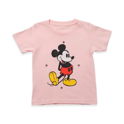Weber x Disney Collection Mickey Mouse / Proof Printing Tee For Kids "Pink"