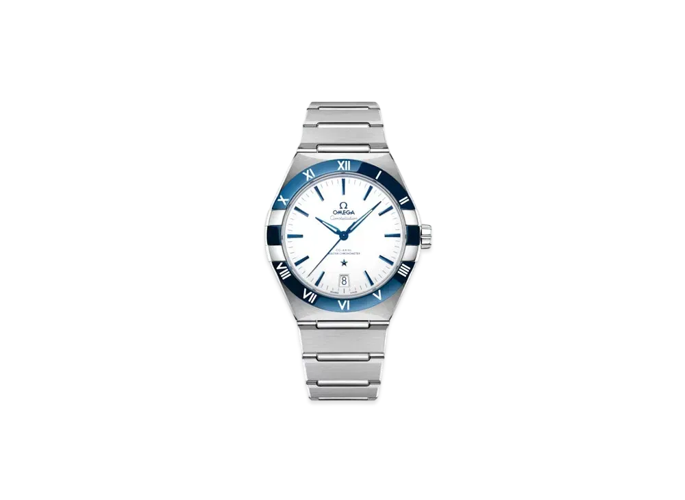 OMEGA Constellation Co-Axial Master Chronometer 41MM "Stainless Steel/White/Blue" 131.30.41.21.04.001