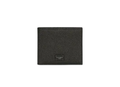 Dolce&Gabbana Bifold Wallet Calfskin "Black"