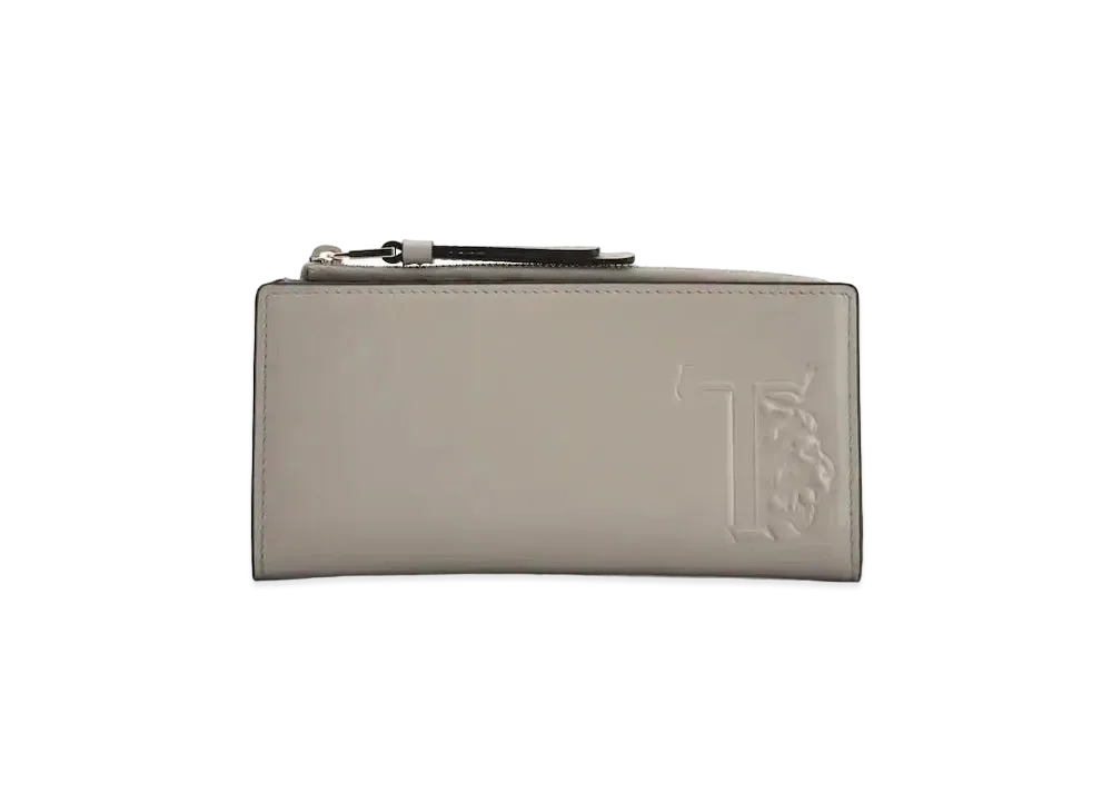 TOD'S Leather Wallet "Gray"