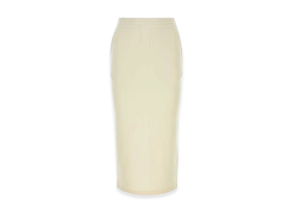 PRADA Women's Cream Cotton Skirt "Beige"