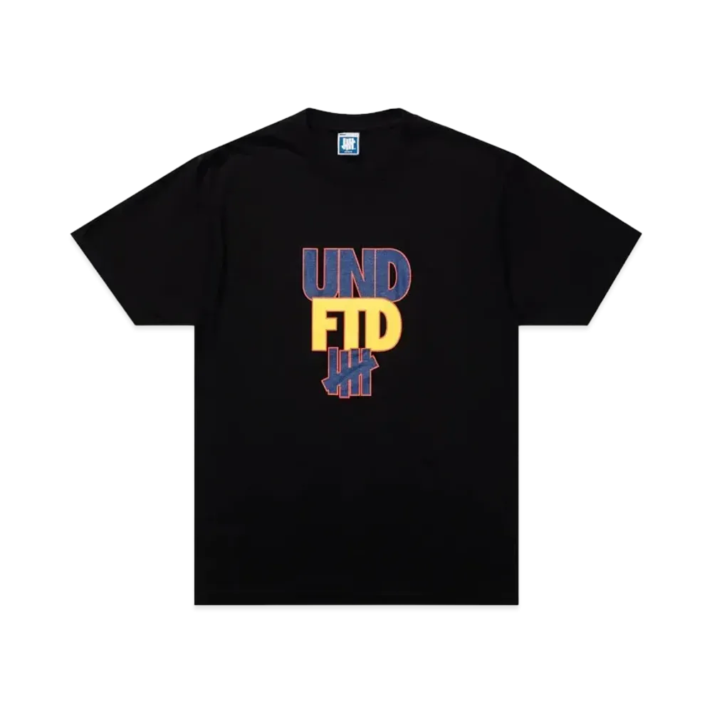 UNDEFEATED Stack S/S Tee "Black"