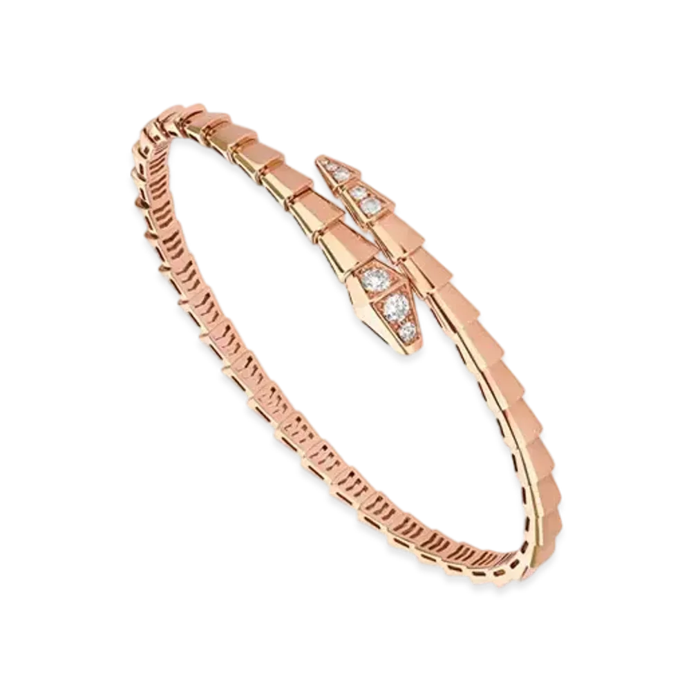 BVLGARI Serpenti Viper Bracelet "Pink Gold"