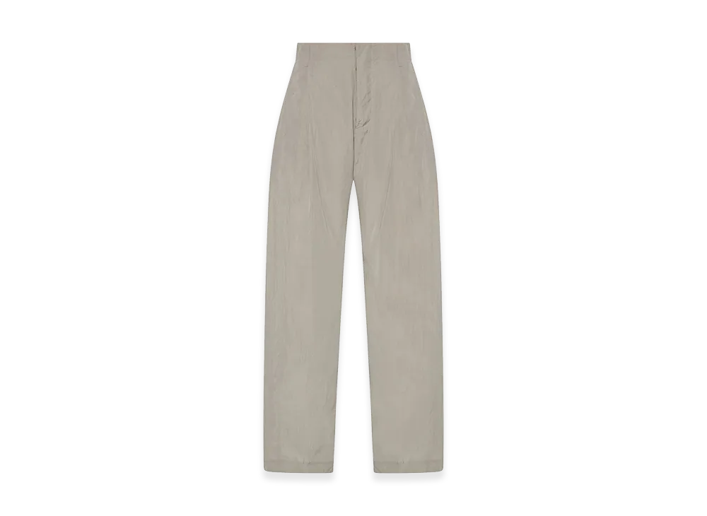 The Row Malaya Silk and Nylon Pants "Smoke Grey"