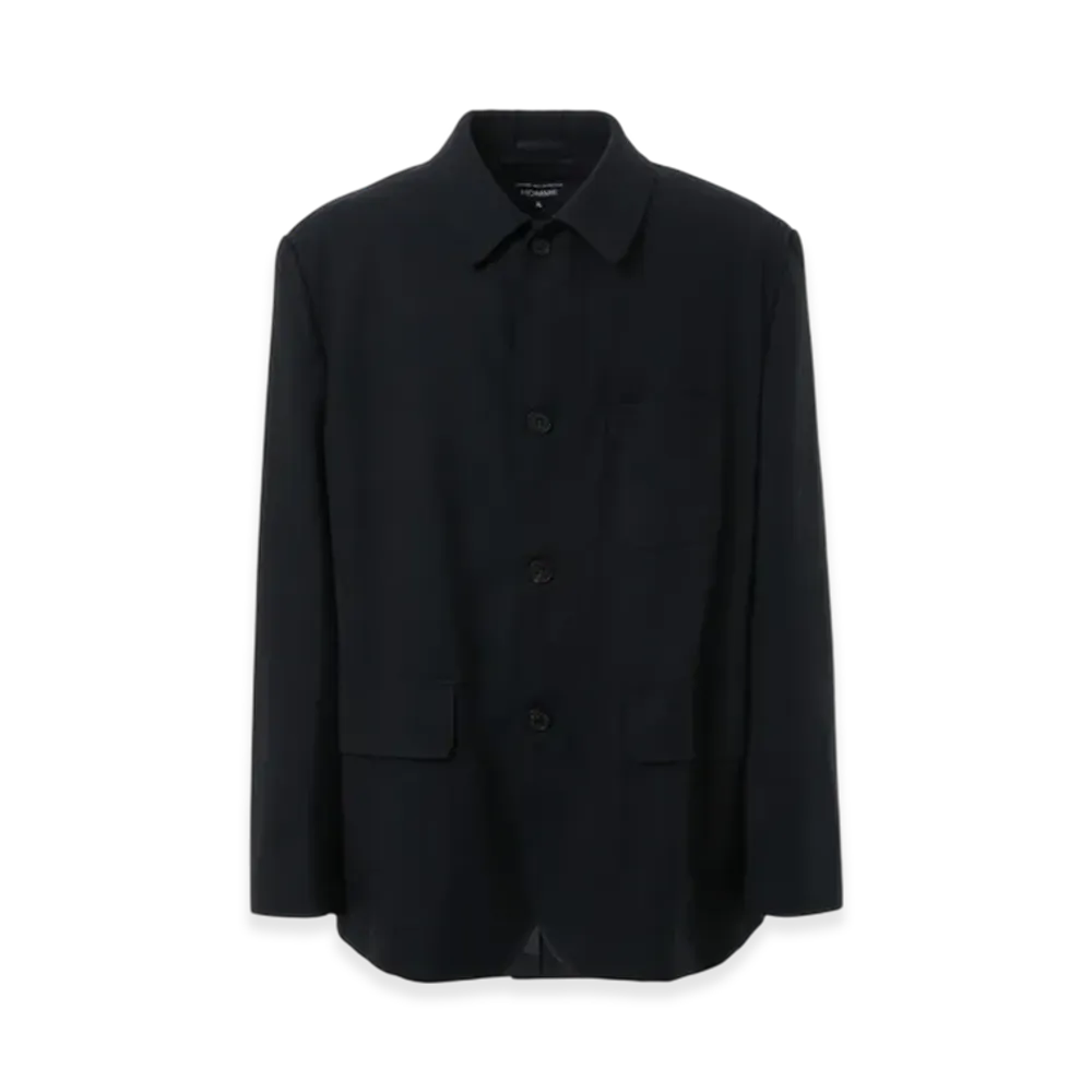 COMME des GARCONS HOMME Wool Serge Jacket "Navy"