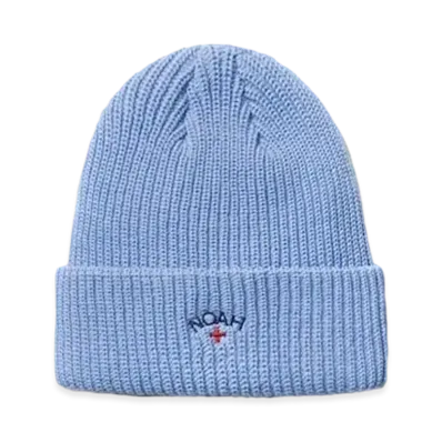 Noah Core Logo Beanie "Ice blue"