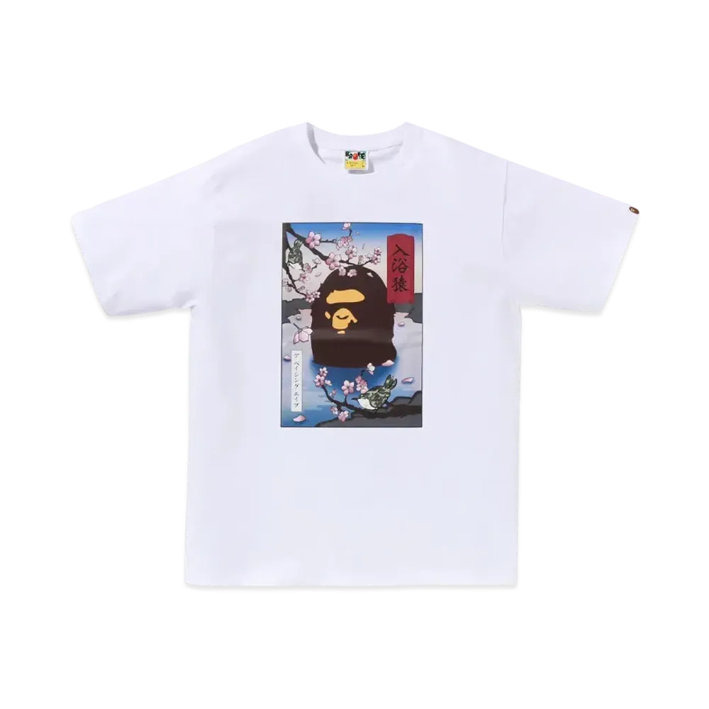 A BATHING APE Japan A Bathing Ape Tee "White"