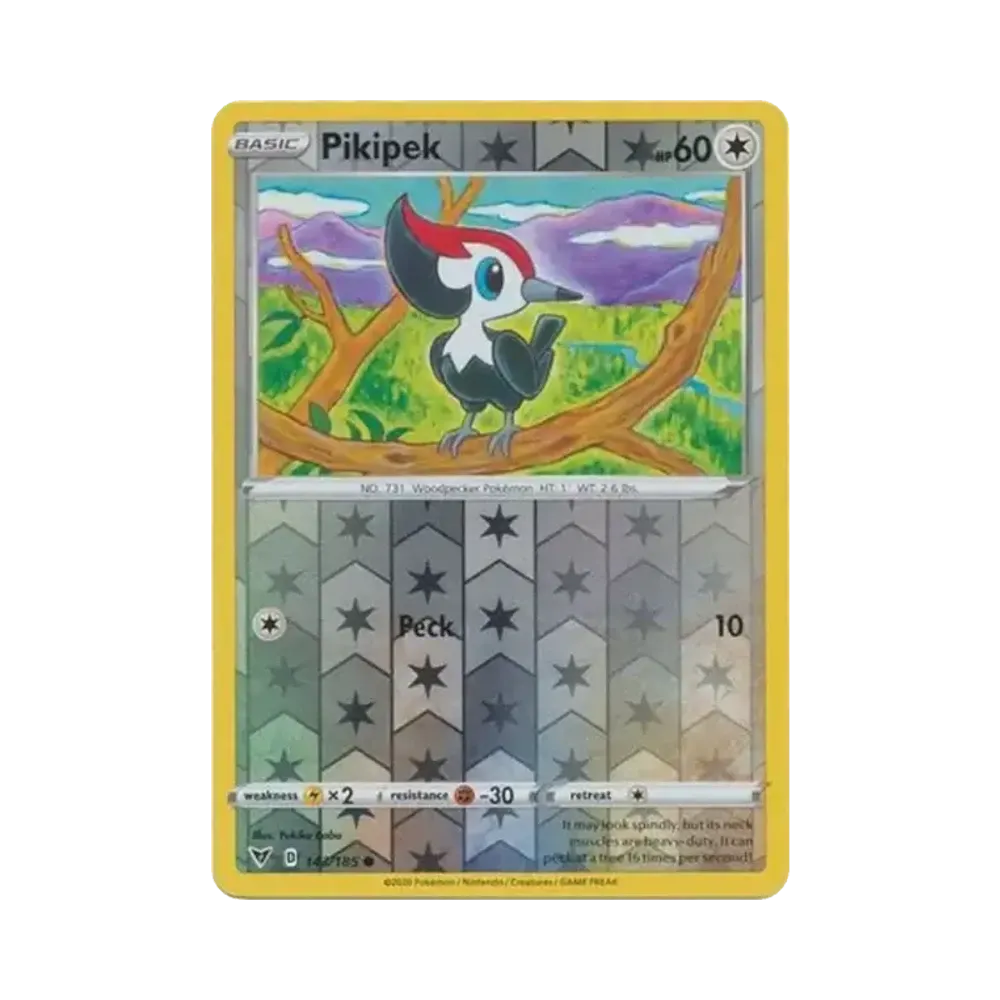 ツツケラ C :リバースホロ [143/185]【英語版】(ソード&シールド「ビビットボルテージ」)
