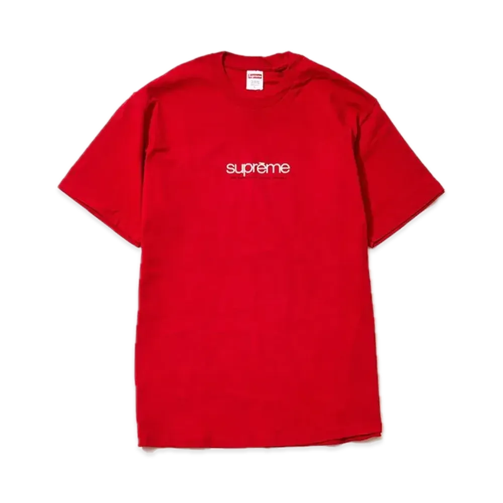 シュプリーム ファイブ ボロー Tシャツ "レッド"