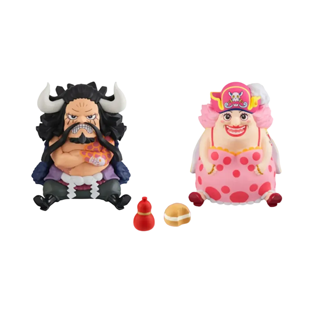 MegaHouse "Lookup" -ONE PIECE- Kaidou of the Beasts & Big Mom Limited edition with calabash and semla