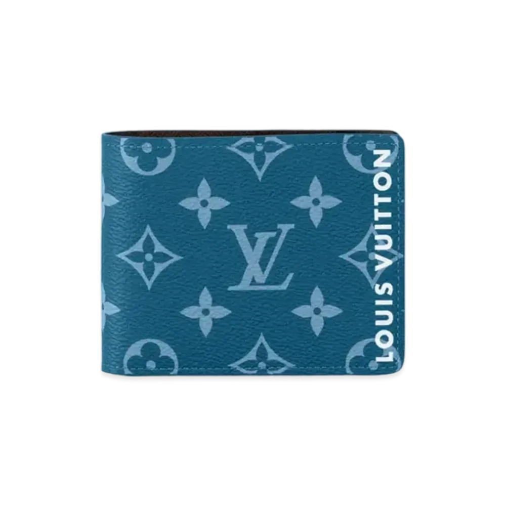 Louis Vuitton Slender Wallet Monogram "Blue Atlantique"