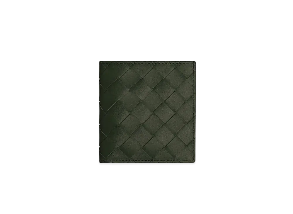 Bottega Veneta Slim Bifold Wallet "Camping"