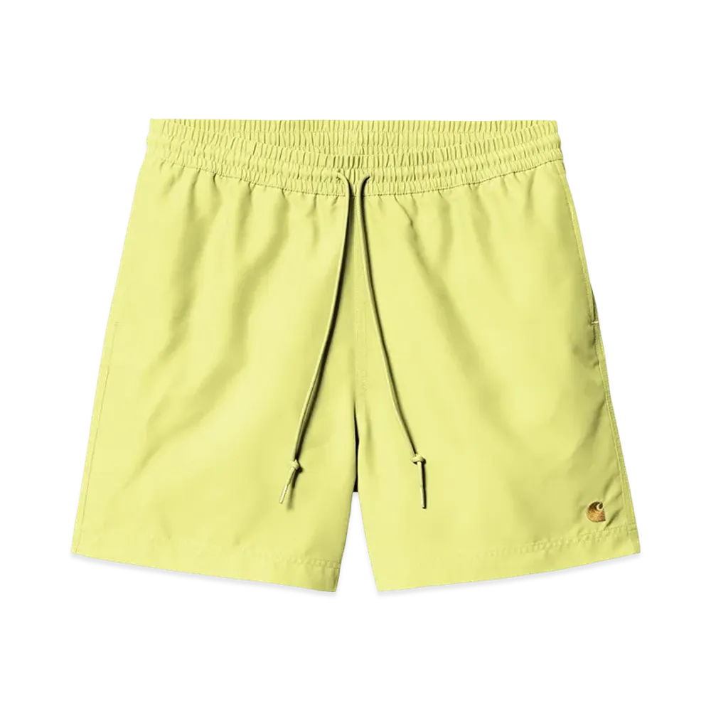 Carhartt WIP Chase Swim Trunks "Arctic Lime/Gold"