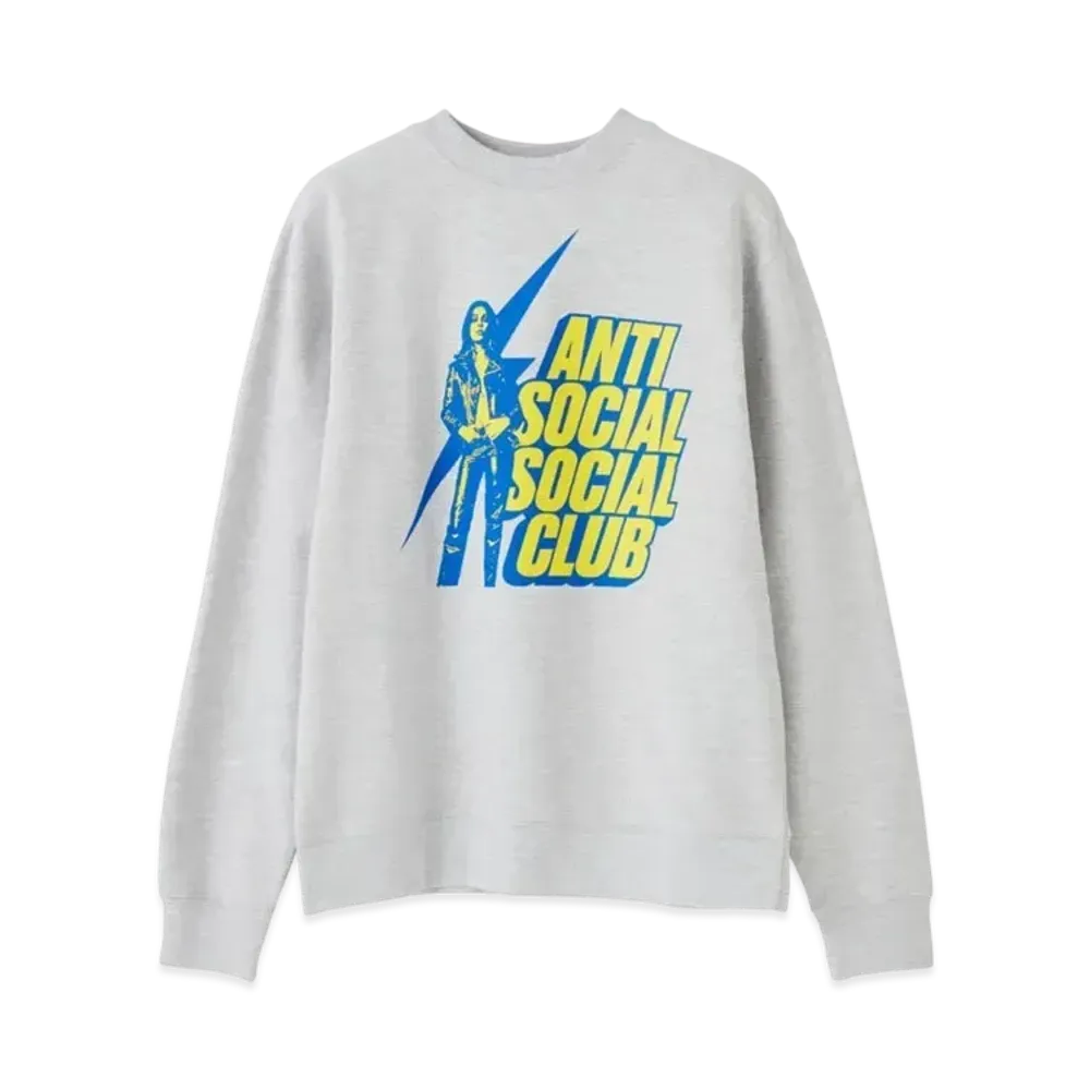 ANTI SOCIAL SOCIAL CLUB x Hysteric Glamour Sweatshirt "Heather Grey" (SS20)