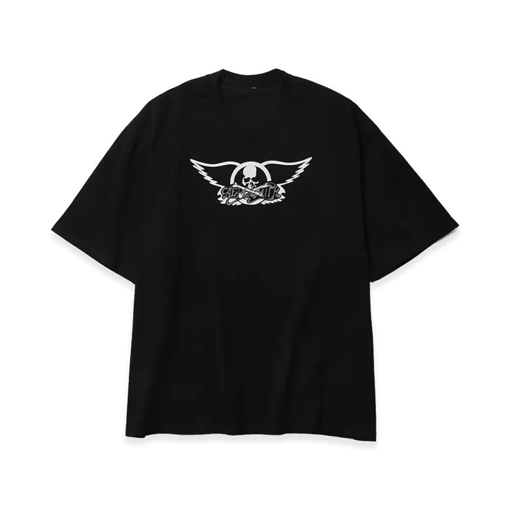 MASTERMIND WORLD x AEROSMITH Walk This Way S/S Tee "Black"