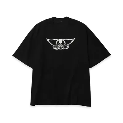 MASTERMIND WORLD x AEROSMITH Walk This Way S/S Tee "Black"
