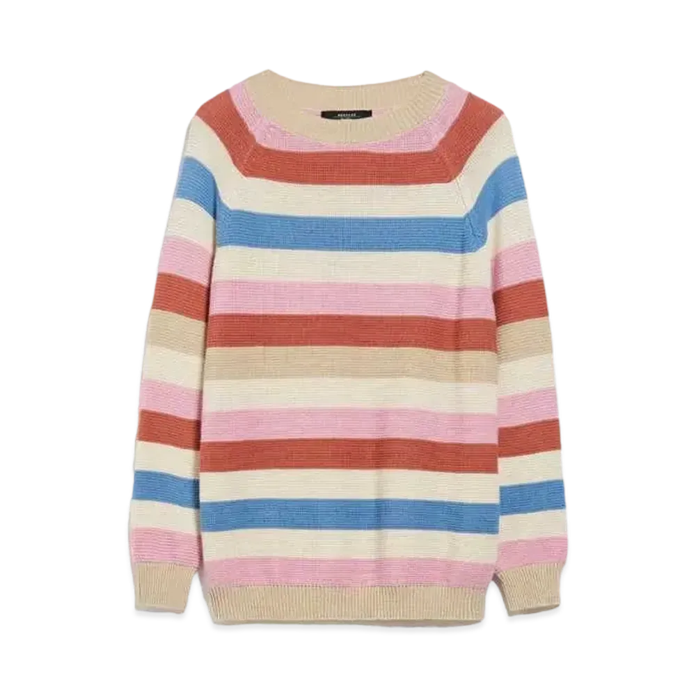 Max Mara Linz Pure Cotton Knit "Multicolor"