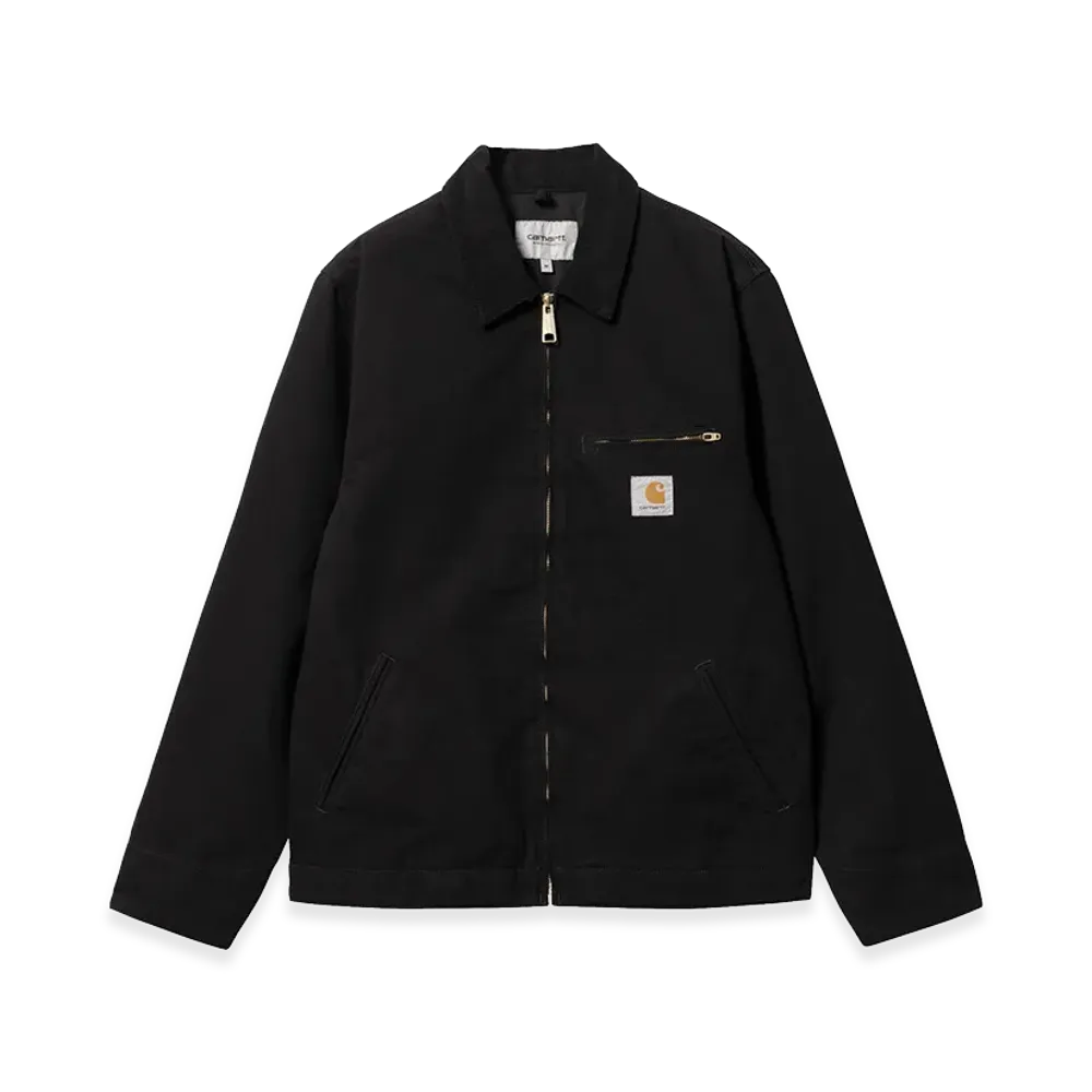 Carhartt WIP Detroit Jacket "Black/Black(Rinsed)"