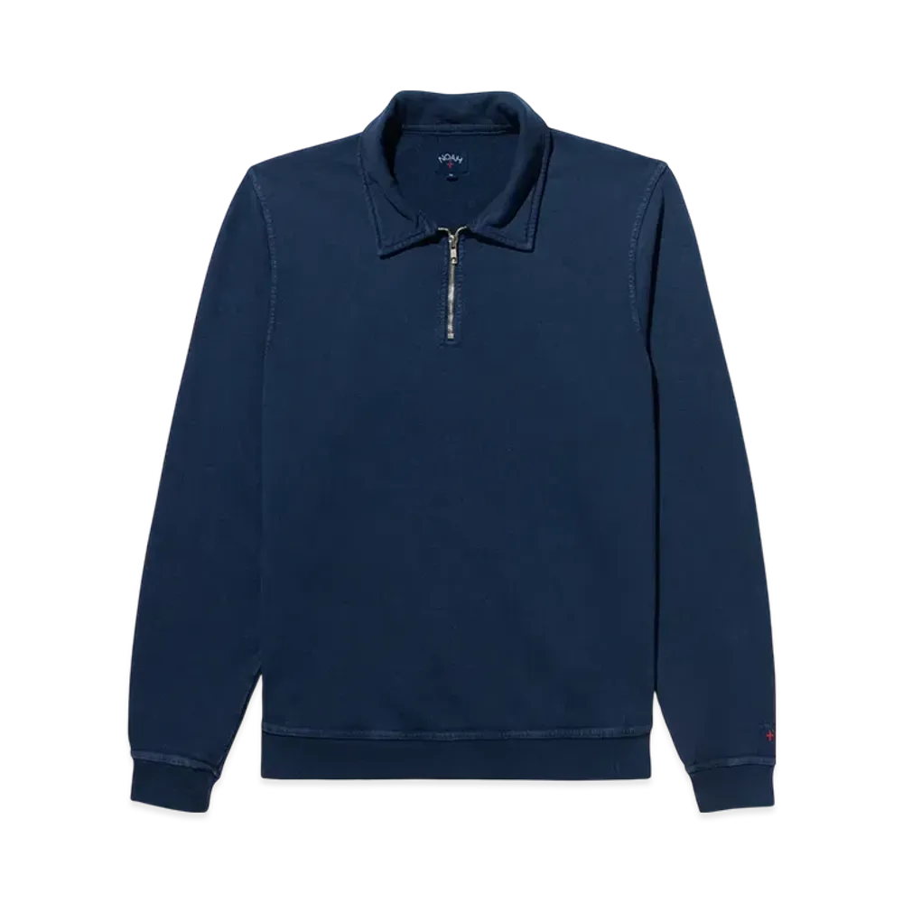 Noah Salt Wash Pullover Sweatshirt "Navy"