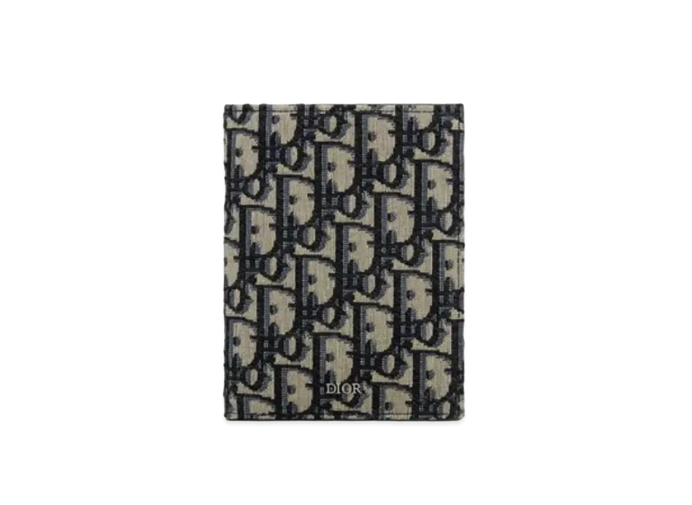 Dior Passport Cover Dior Oblique Jacquard "Beige"