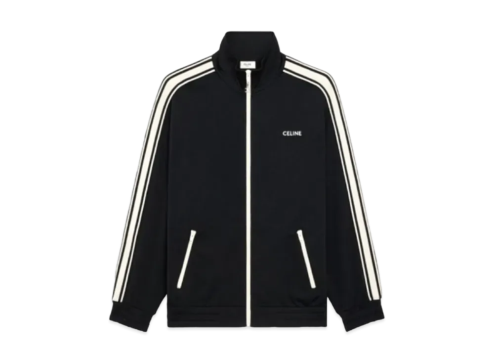 CELINE Reversible Athletic Sweatshirt / Jersey "Black"