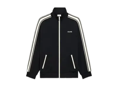 CELINE Reversible Athletic Sweatshirt / Jersey "Black"
