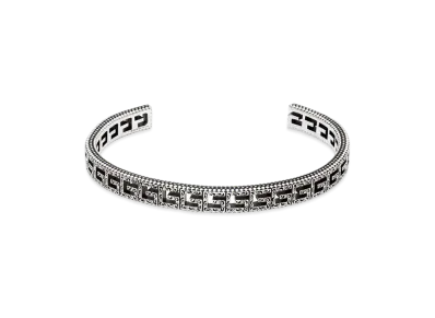 GUCCI Silver Bracelet With Square G