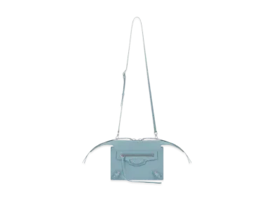 BALENCIAGA Neo Classic Multipouch With Strap "Blue"