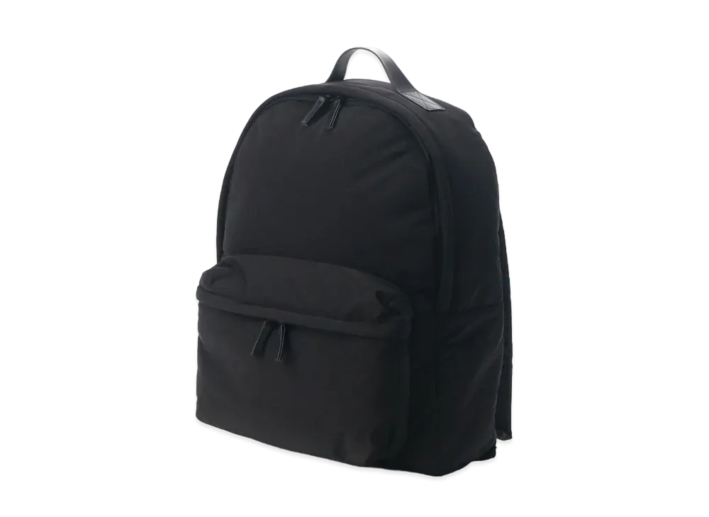 Yohji Yamamoto Y's MEMORY WEATHER LEATHER COMBI BAGPACK "Black"