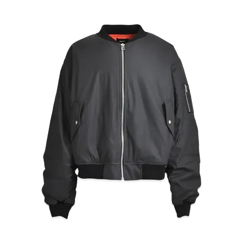 BREATH Newrich Matte Black Bomber "Black"