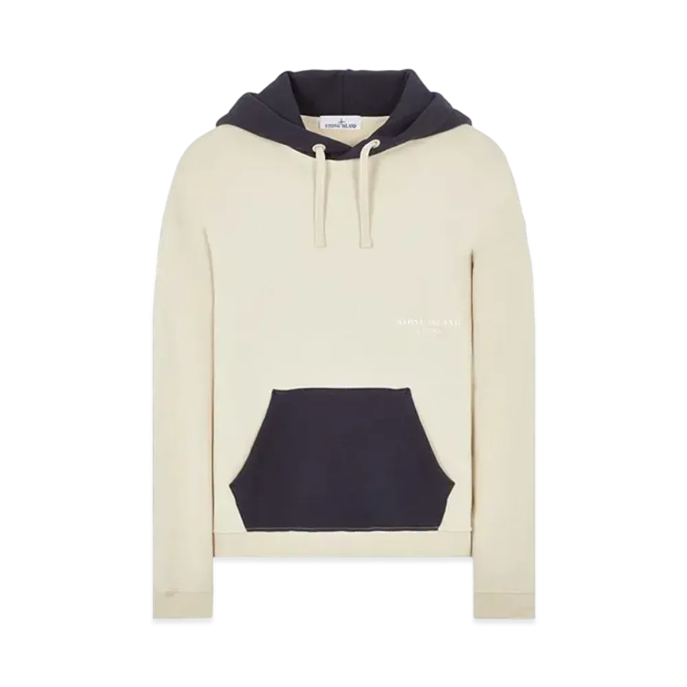 Stone Island 651X6 Marina Sweat Shirt "Mastic White"