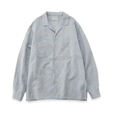 NICENESS E.Romeo check Shirt "Blue"