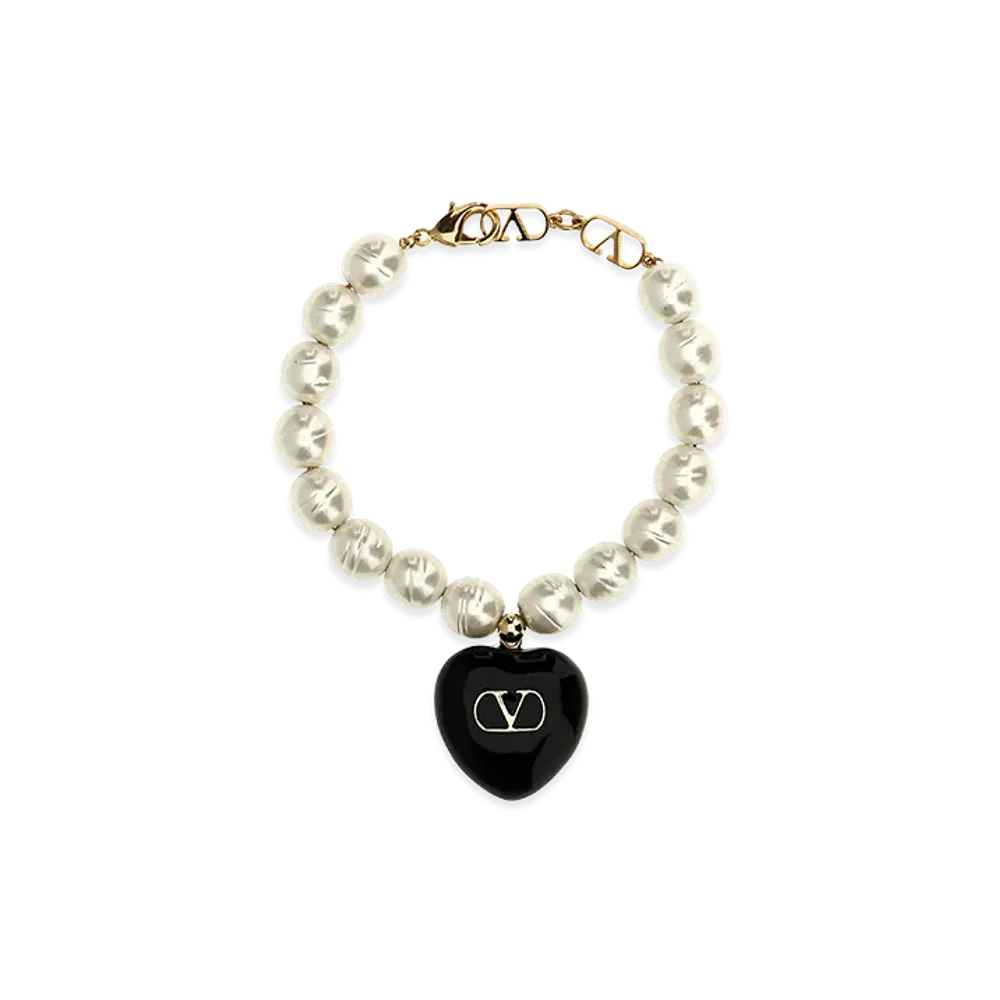Valentino Garavani Women's 'coeur Royal' Bracelet "Black"