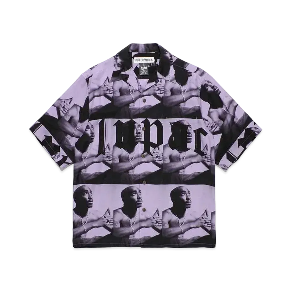 WACKO MARIA 2Pac / Hawaiian Shirt #1 "Purple"